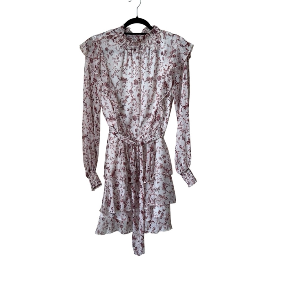 MinkPink Melanie Chiffon Mini Dress Size Small - Picture 4 of 10